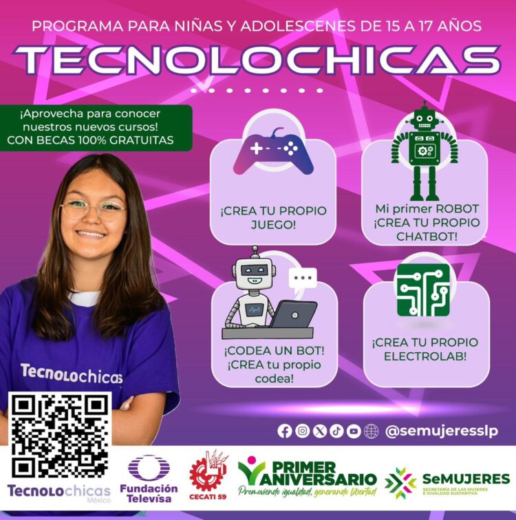 GOBIERNO ESTATAL ACERCA TECNOLOGÍA A JÓVENES POTOSINAS