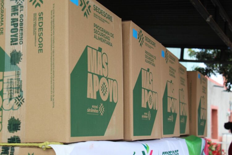 GOBIERNO ESTATAL AVANZA EN ENTREGA DE APOYOS ALIMENTARIOS