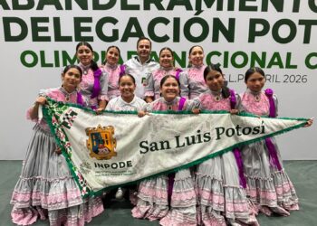 SAN LUIS ABANDERA A SU DELEGACIÓN PARA OLIMPIADA NACIONAL 2026