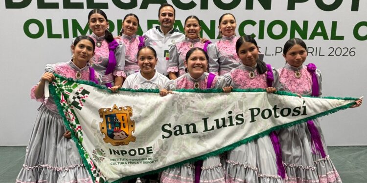SAN LUIS ABANDERA A SU DELEGACIÓN PARA OLIMPIADA NACIONAL 2026