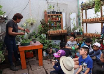 Gobierno municipal promueve la conciencia ambiental en agentes del Escuadrón de Bienestar Infantil en Casa Colorada
