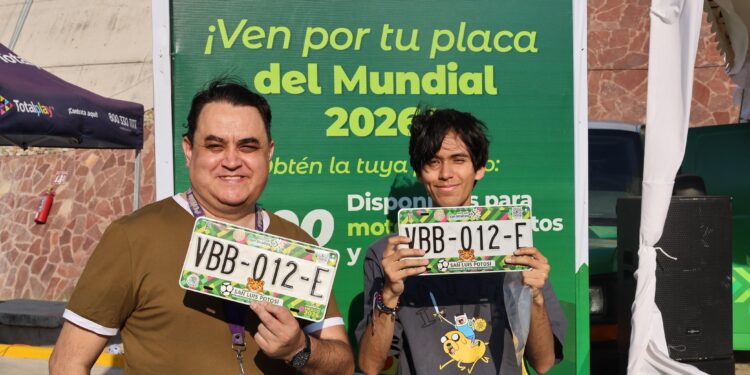 SAN LUIS VIVE FIEBRE FUTBOLERA CON PLACAS MUNDIALISTAS