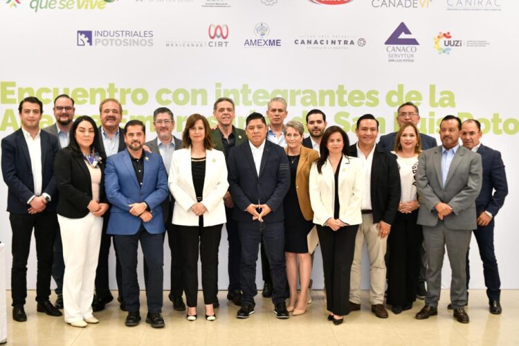 COPARMEX SLP RECONOCE RESPALDO DEL GOBERNADOR RICARDO GALLARDO PARA LA CREACIÓN DE MÁS EMPLEOS
