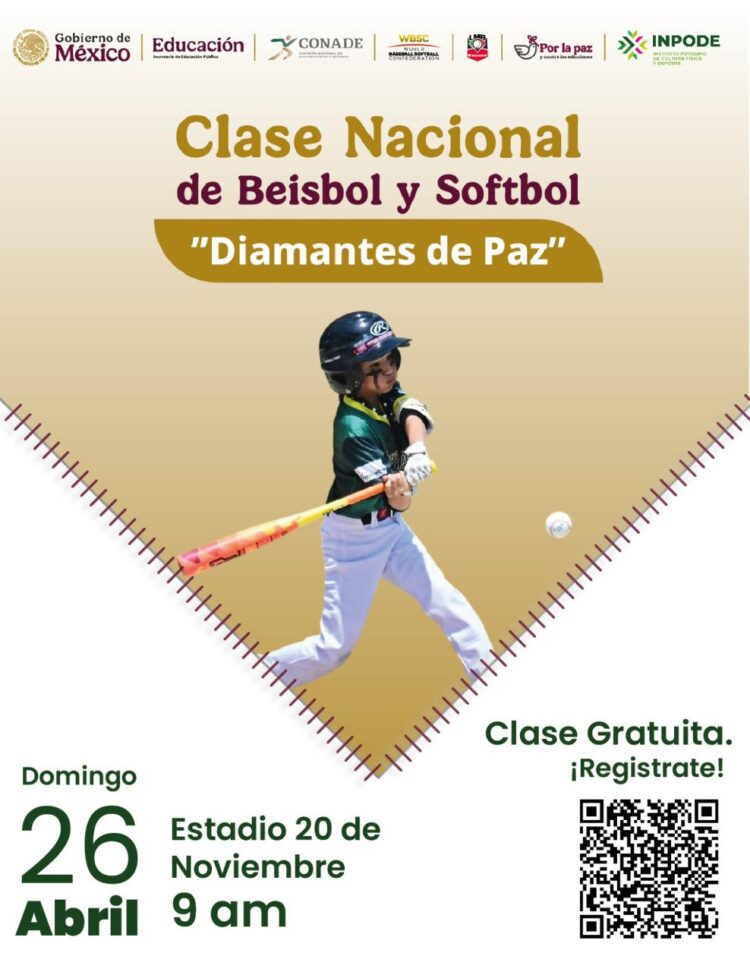 SAN LUIS SE SUMA A CLASE NACIONAL DE BÉISBOL Y SÓFTBOL ESTE 26 DE ABRIL