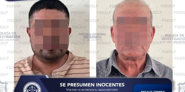 *CAPTURA FGESLP A DOS PROBABLES RESPONSABLES DE HOMICIDIO EN VILLA DE REYES*