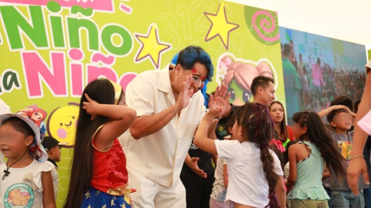 RICARDO GALLARDO FESTEJA A NIÑEZ DE VILLA DE POZOS CON JUGUETES Y NUEVA ÁREA RECREATIVA