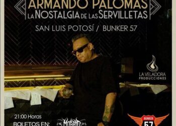 SAN LUIS POTOSÍ SE LLENA DE NOSTALGIA Y MÚSICA CON ARMANDO PALOMAS