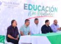 INAUGURAN NUEVA AULA EN TELESECUNDARIA DE PRESA DE SAN AGUSTÍN; IMPULSAN MEJORES ESPACIOS EDUCATIVOS