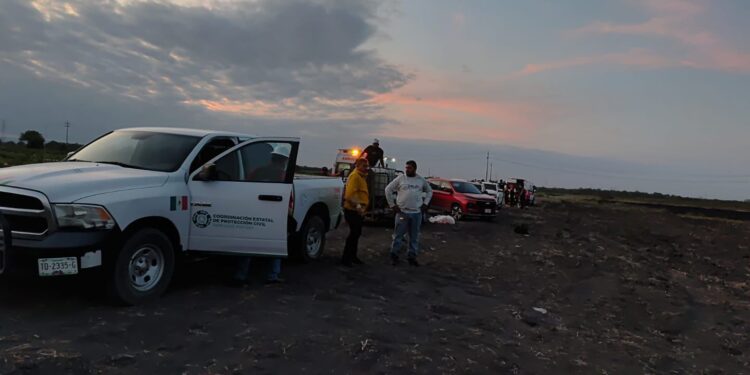 GOBIERNO ESTATAL RESPONDE Y CONTROLA INCENDIO EN TAMUÍN