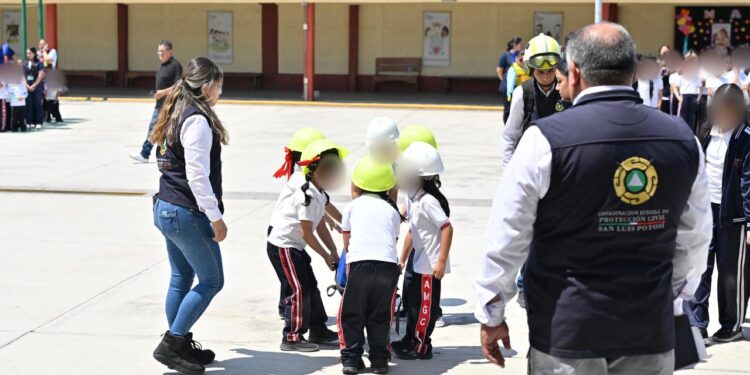 SAN LUIS PARTICIPA CON ORDEN EN SIMULACRO NACIONAL 2026