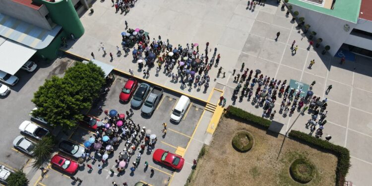 GOBIERNO ESTATAL FORTALECE CULTURA DE PREVENCIÓN CON AMPLIA PARTICIPACIÓN EN SIMULACRO NACIONAL 2026