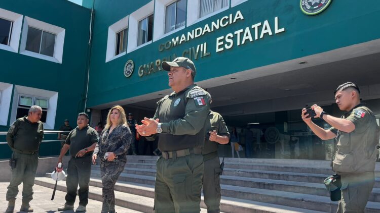 GUARDIA CIVIL ESTATAL FORTALECE CAPACIDAD DE RESPUESTA ANTE EMERGENCIAS