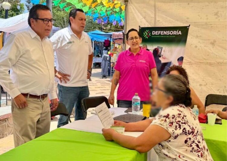 GOBIERNO ESTATAL GARANTIZA JUSTICIA GRATUITA Y CERCANA CON “TU DEFENSORÍA EN TU CASA”