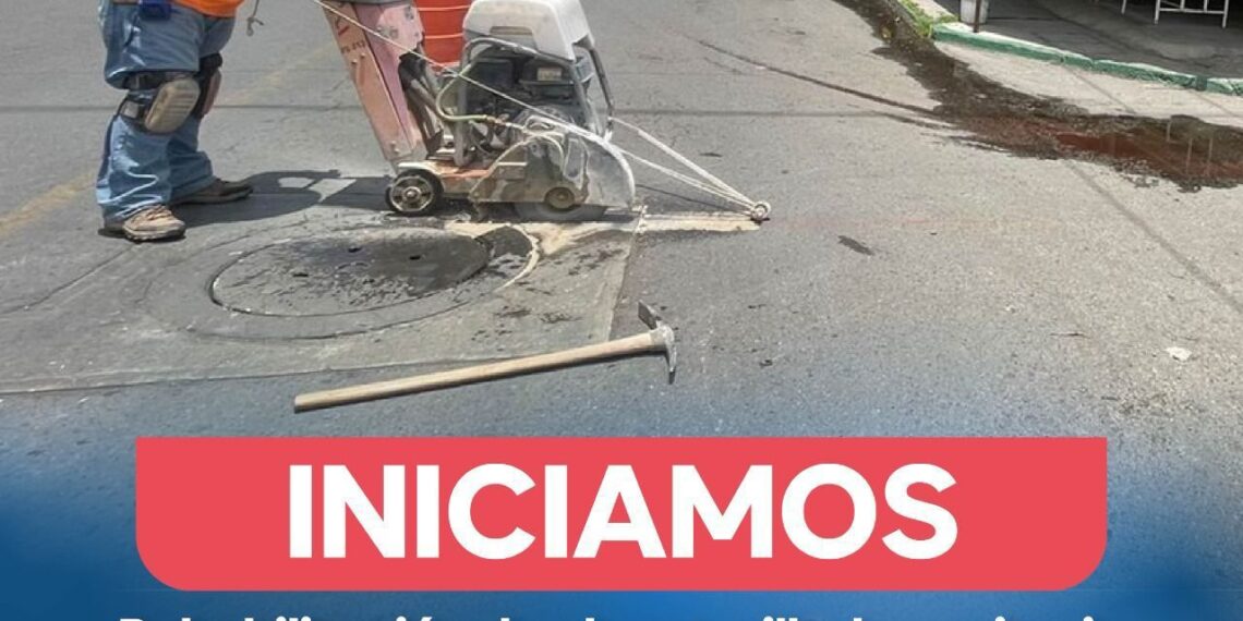 Obra de Interapas mejora red sanitaria en la colonia Retornos