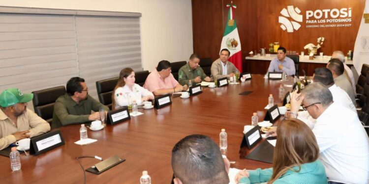 COORDINACIÓN CON AYUNTAMIENTOS FORTALECE LA ESTRATEGIA DE SEGURIDAD EN SAN LUIS POTOSÍ