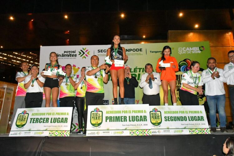 HISTÓRICA FIESTA DEPORTIVA VIVIÓ EL MAGISTERIO POTOSINO CON QUINTA CARRERA ATLÉTICA