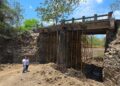 GOBIERNO ESTATAL REPARA PUENTE DE LA SAGRADA FAMILIA
