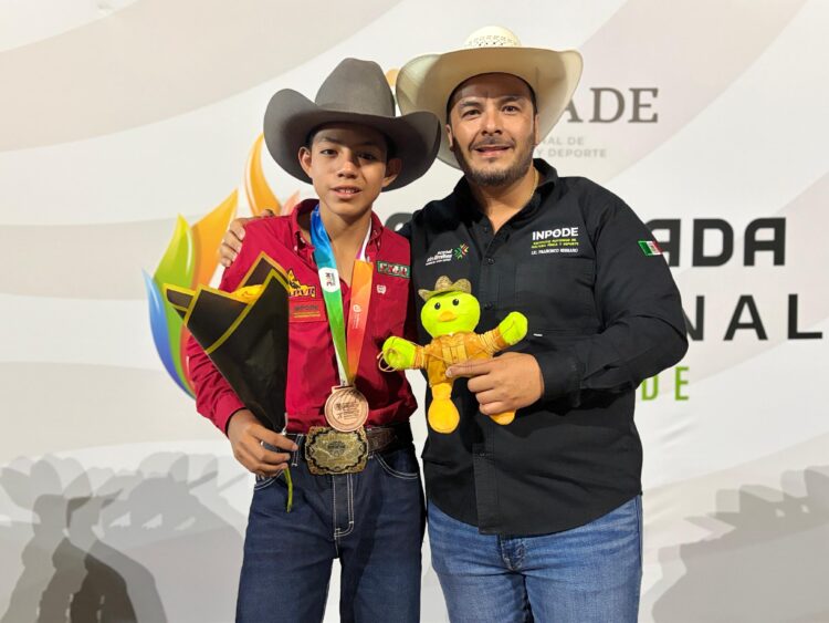SAN LUIS HACE HISTORIA EN RODEO CON MEDALLA EN LA OLIMPIADA NACIONAL