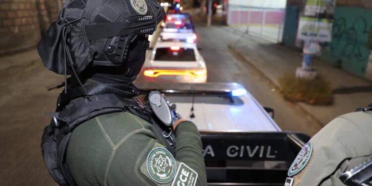 FORTALECE GUARDIA CIVIL ESTATAL ACCIONES DE SEGURIDAD Y VIGILANCIA EN LA CAPITAL POTOSINA