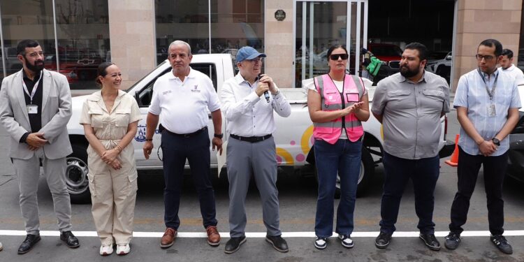 Estacionamiento exclusivo para motos, inaugura el Alcalde Galindo en Centro Histórico