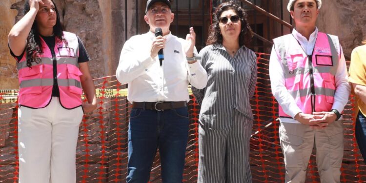 Enrique Galindo arranca intervención preventiva de fincas en el Centro Histórico