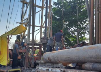 GOBIERNO ESTATAL FORTALECE ABASTO DE AGUA EN CIUDAD VALLES CON PERFORACIÓN DE POZOS PROFUNDOS