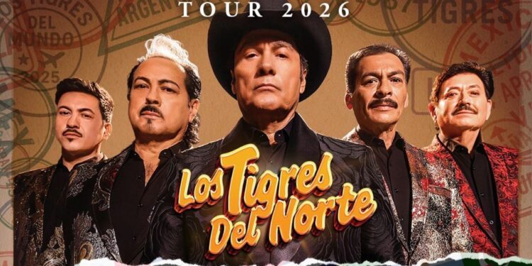 LOS TIGRES DEL NORTE HARÁN HISTORIA EN EL CIERRE DE LA FENAPO 2026 