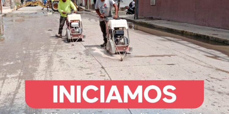 INTERAPAS pone en marcha rehabilitación sanitaria en Ponciano Arriaga Norte