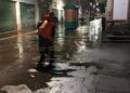Gobierno de la Capital realiza labores nocturnas de limpieza en el Centro Histórico
