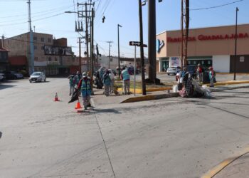 Ayuntamiento mantiene acciones para embellecer San Luis Capital