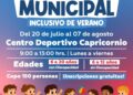 Se abren inscripciones para el Campamento Municipal inclusivo de Verano