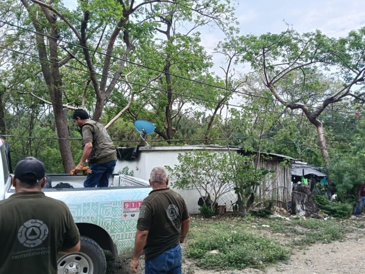 GOBIERNO ESTATAL MANTIENE MONITOREO Y ATENCIÓN POR LLUVIAS