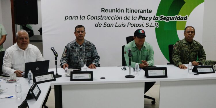 ✅ La mañana de este jueves se realizó la Reunión Itinerante para la Construcción de la Paz y Seguridad en Ciudad Valles