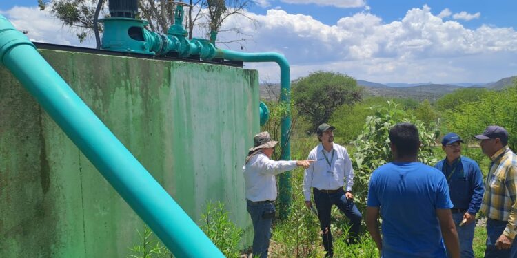 GOBIERNO ESTATAL IMPULSA MEJORAS PARA GARANTIZAR AGUA POTABLE EN TIERRA NUEVA