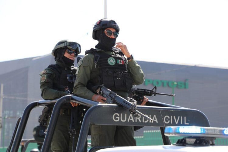 SAN LUIS POTOSÍ FORTALECE SEGURIDAD CON ACCIONES DE LA GUARDIA CIVIL ESTATAL