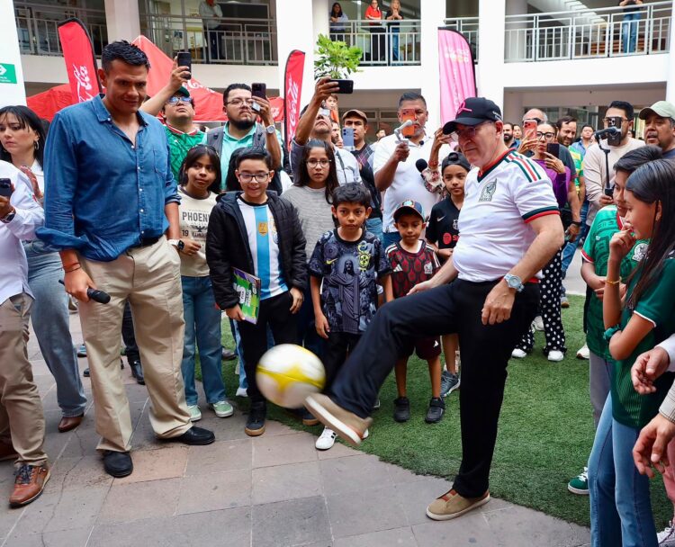 En San Luis Capital arranca la fiebre mundialista, entre estampas, fútbol y convivencia familiar