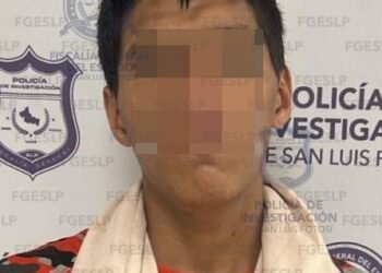 PDI DETIENE A EDGAR ADRIÁN “N” POR ROBO CALIFICADO EN LA CAPITAL POTOSINA
