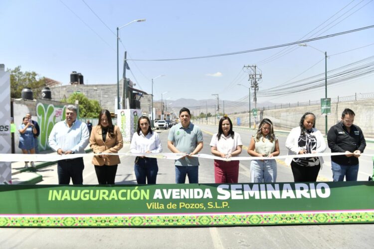 TODO EL APOYO A VILLA DE POZOS: GOBERNADOR ENTREGA NUEVAS OBRAS