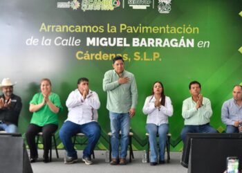 RICARDO GALLARDO IMPULSA LA MOVILIDAD EN CÁRDENAS CON OBRAS VIALES