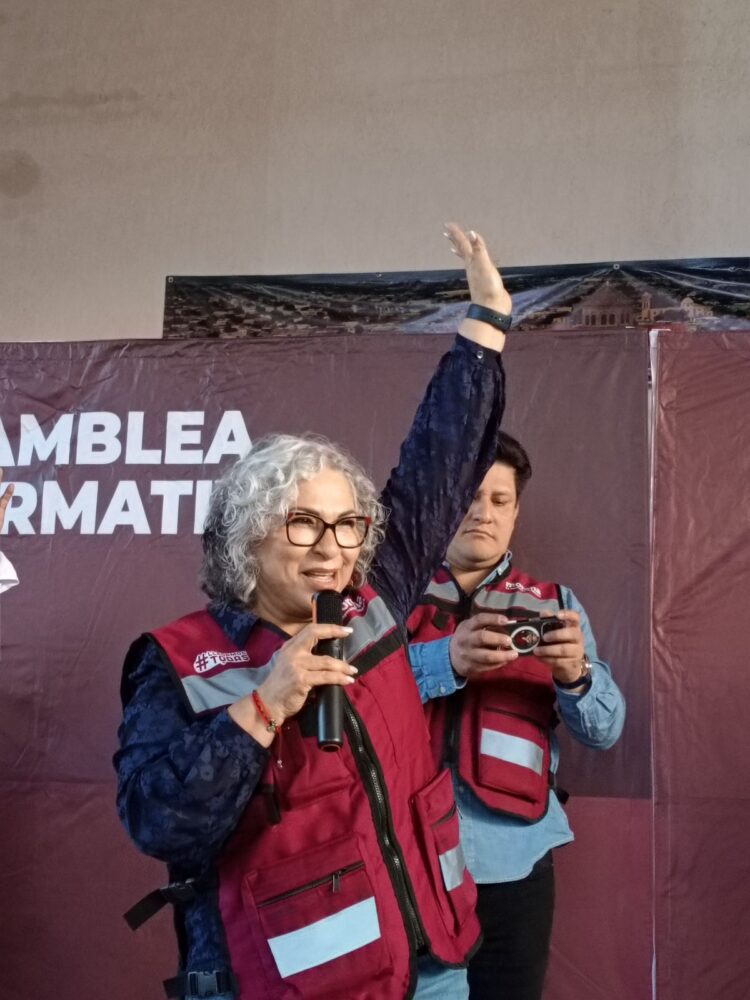 RITA RODRÍGUEZ MOVILIZA AL ALTIPLANO: “YA ES TIEMPO DE QUE LA TRANSFORMACIÓN LLEGUE A SAN LUIS POTOSÍ”