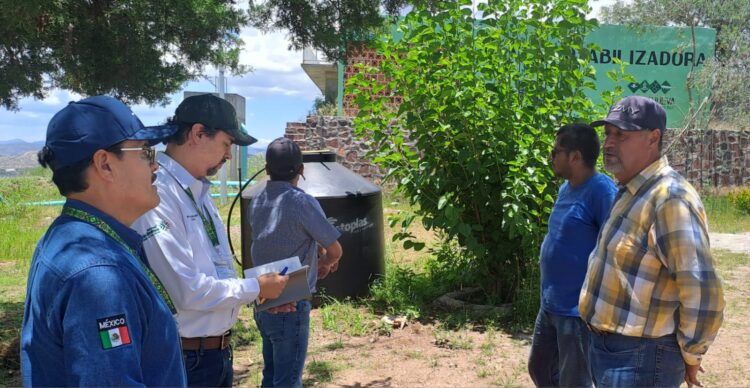 GOBIERNO ESTATAL IMPULSA MEJORAS PARA GARANTIZAR AGUA POTABLE EN TIERRA NUEVA