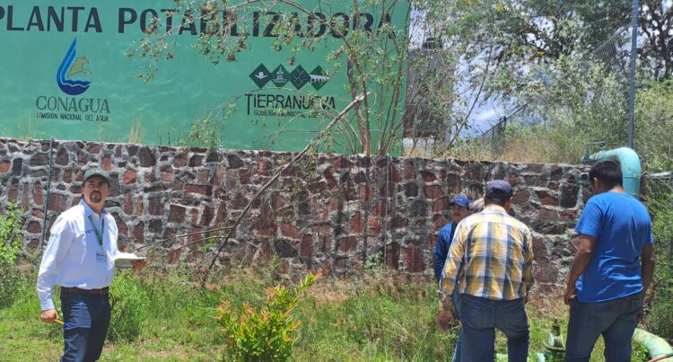 GOBIERNO ESTATAL IMPULSA MEJORAS PARA GARANTIZAR AGUA POTABLE EN TIERRA NUEVA