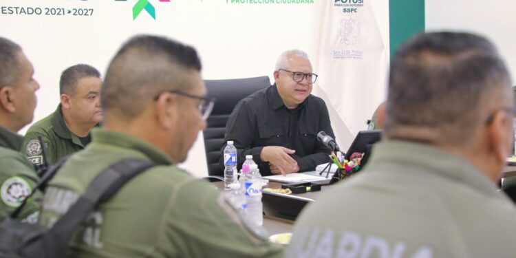GOBIERNO ESTATAL FORTALECE LA COORDINACIÓN OPERATIVA PARA LA SEGURIDAD