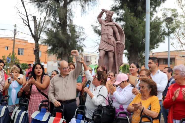 Enrique Galindo anuncia obras y rehabilitación urbana para la colonia San Luis