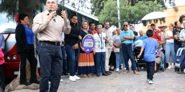 Enrique Galindo anuncia obras y rehabilitación urbana para la colonia San Luis