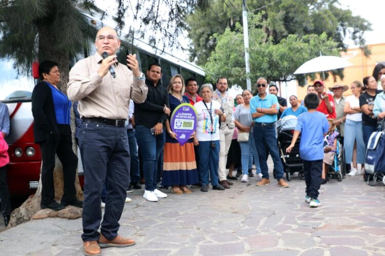 Enrique Galindo anuncia obras y rehabilitación urbana para la colonia San Luis