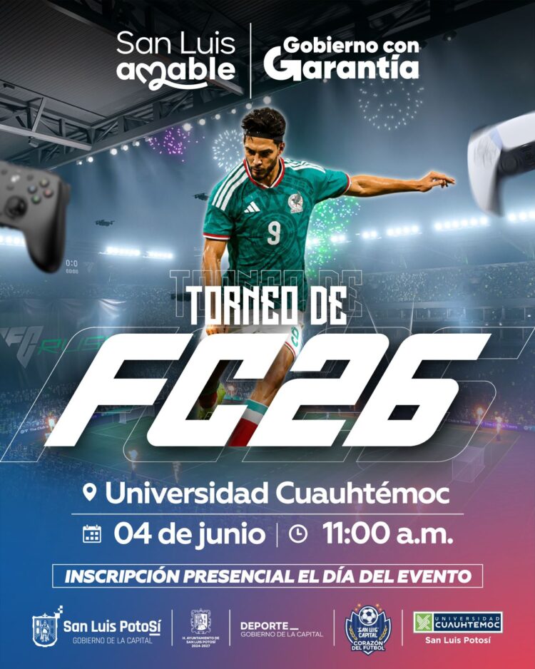 La Dirección de Deporte del Gobierno de la Capital, pone en marcha el torneo FC26