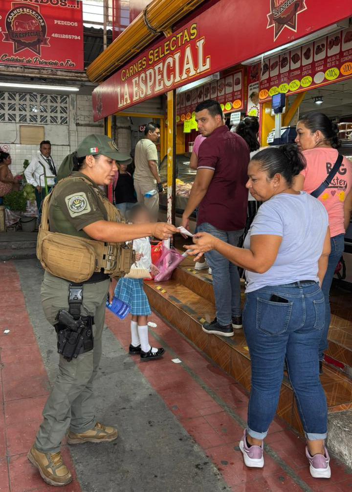 GOBIERNO ESTATAL PROMUEVE CERCANÍA Y PREVENCIÓN CON COMERCIANTES DE CIUDAD VALLES