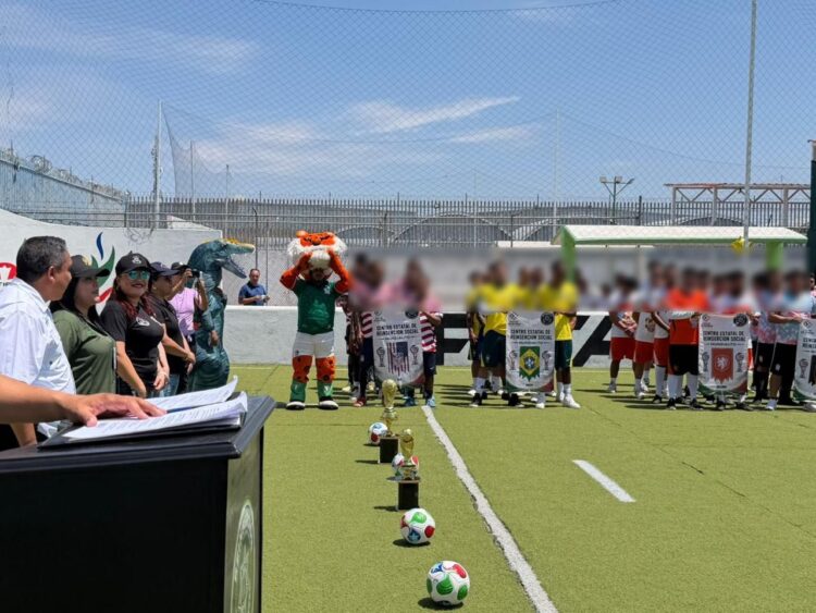 FORTALECE ESTADO REINSERCIÓN SOCIAL A TRAVÉS DEL DEPORTE Y LA CONVIVENCIA FAMILIAR