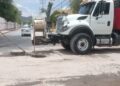 Interapas continúa con jornadas de limpieza preventiva de drenajes en la zona sur